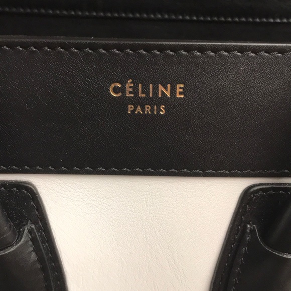 celine micro tricolor luggage tote - Picture 5 of 8